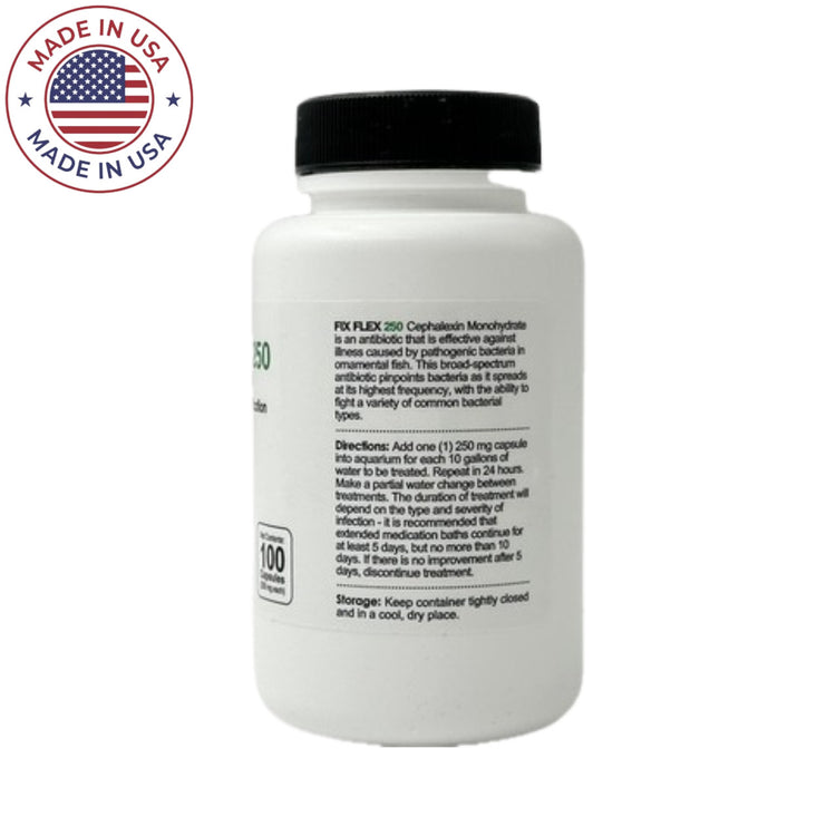 Fish Flex - Cephalexin 250mg 100 Capsules | eFishAntibiotics