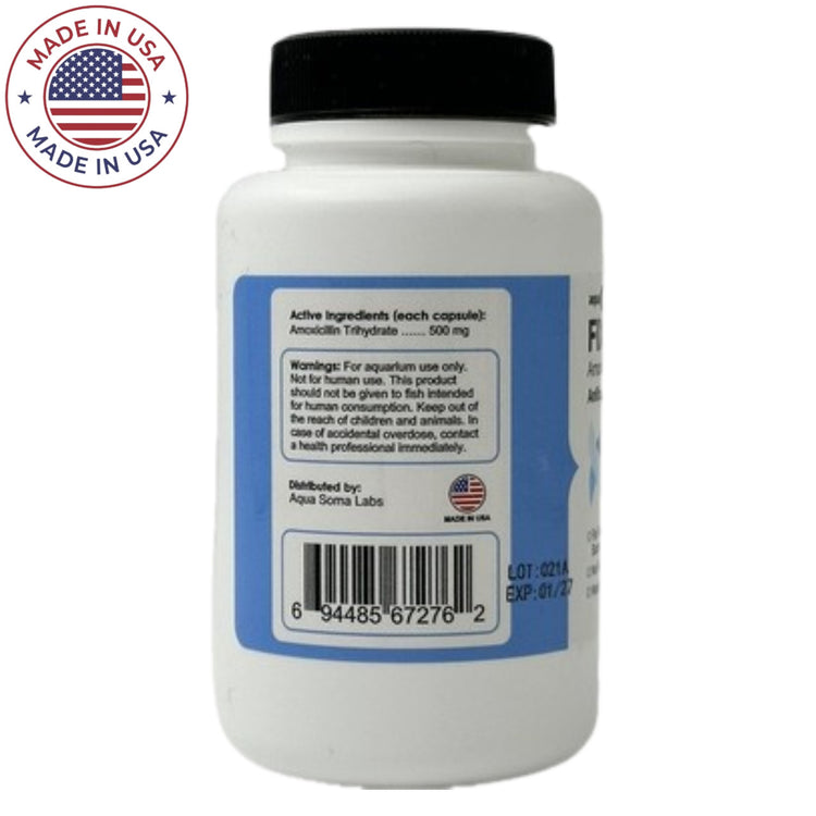 Fish Amoxicillin - Amoxicillin 500mg 100 Capsules | Fish Antibiotics | eFishAntibiotics