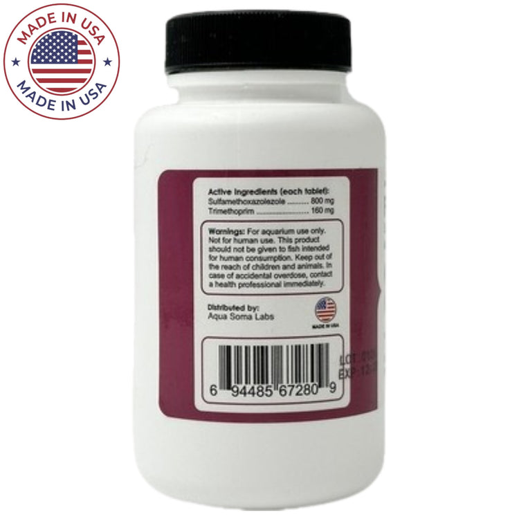Fish Sulfa - Sulfamethoxazole 800mg Trimethoprim 160mg 60 Tablets | eFishAntibiotics
