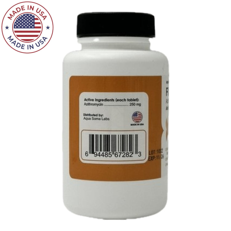 Fish Zithro - Azithromycin 250mg 30 Tablets | Fish Antibiotics | eFishAntibiotics