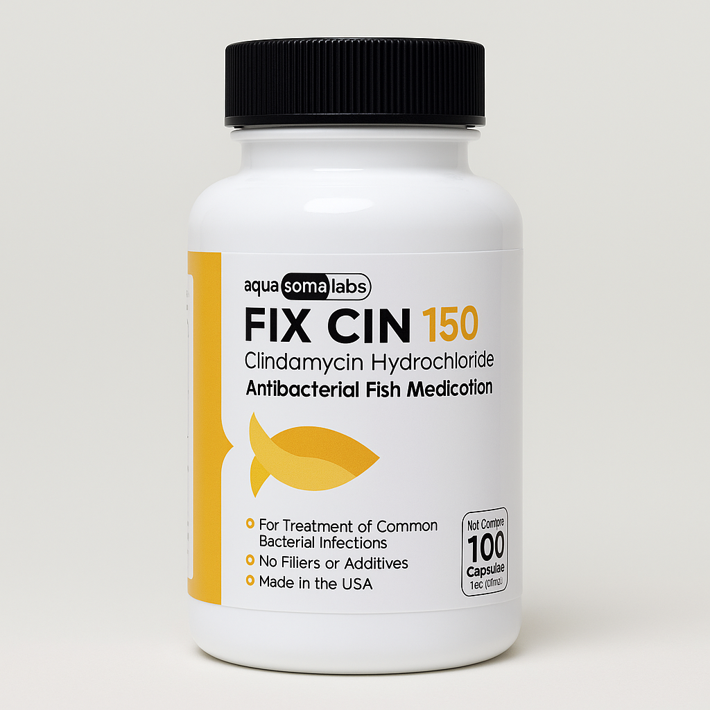 Fish Cin Clindamycin 150mg 100 Capsules