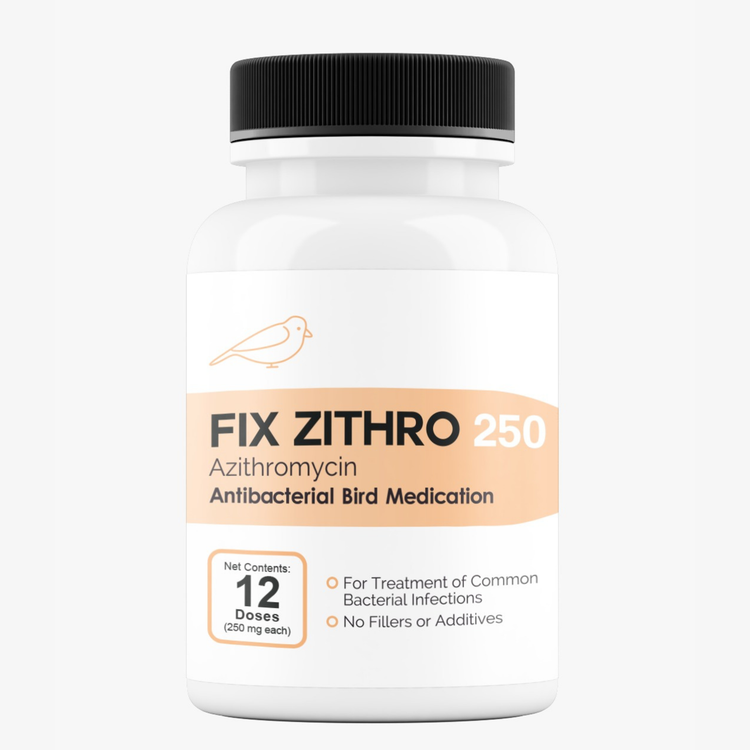Fish Zithro azithromycin 250mg 12 tablets broad-spectrum fish antibiotic