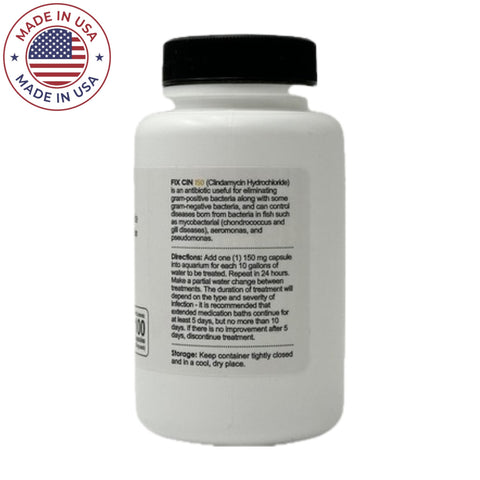 Fish Cin Clindamycin 150mg 100 Capsules