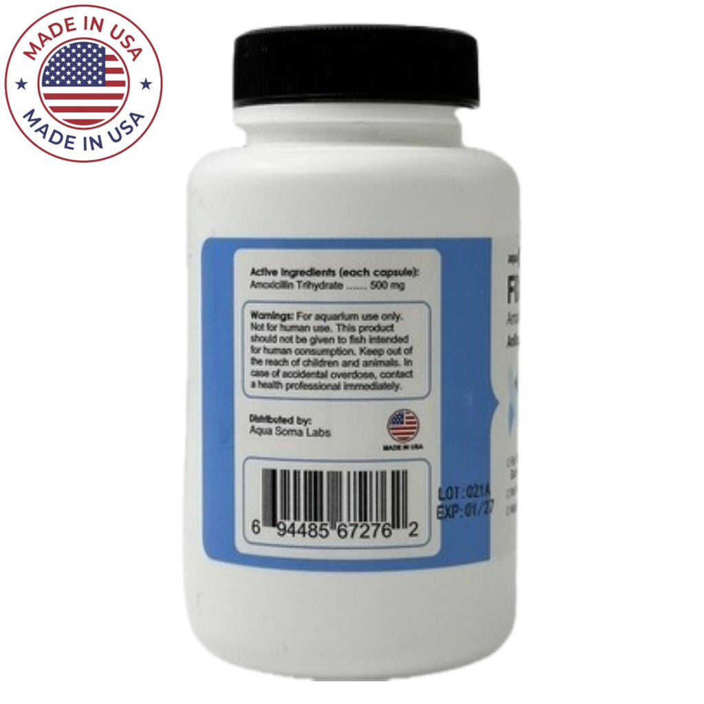 Fish Amoxicillin - Amoxicillin 500mg 100 Capsules | Fish Antibiotics | eFishAntibiotics