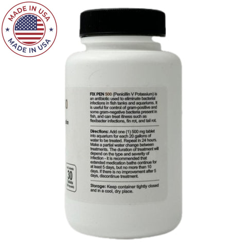 Fish Pen 500mg 30 Tablets