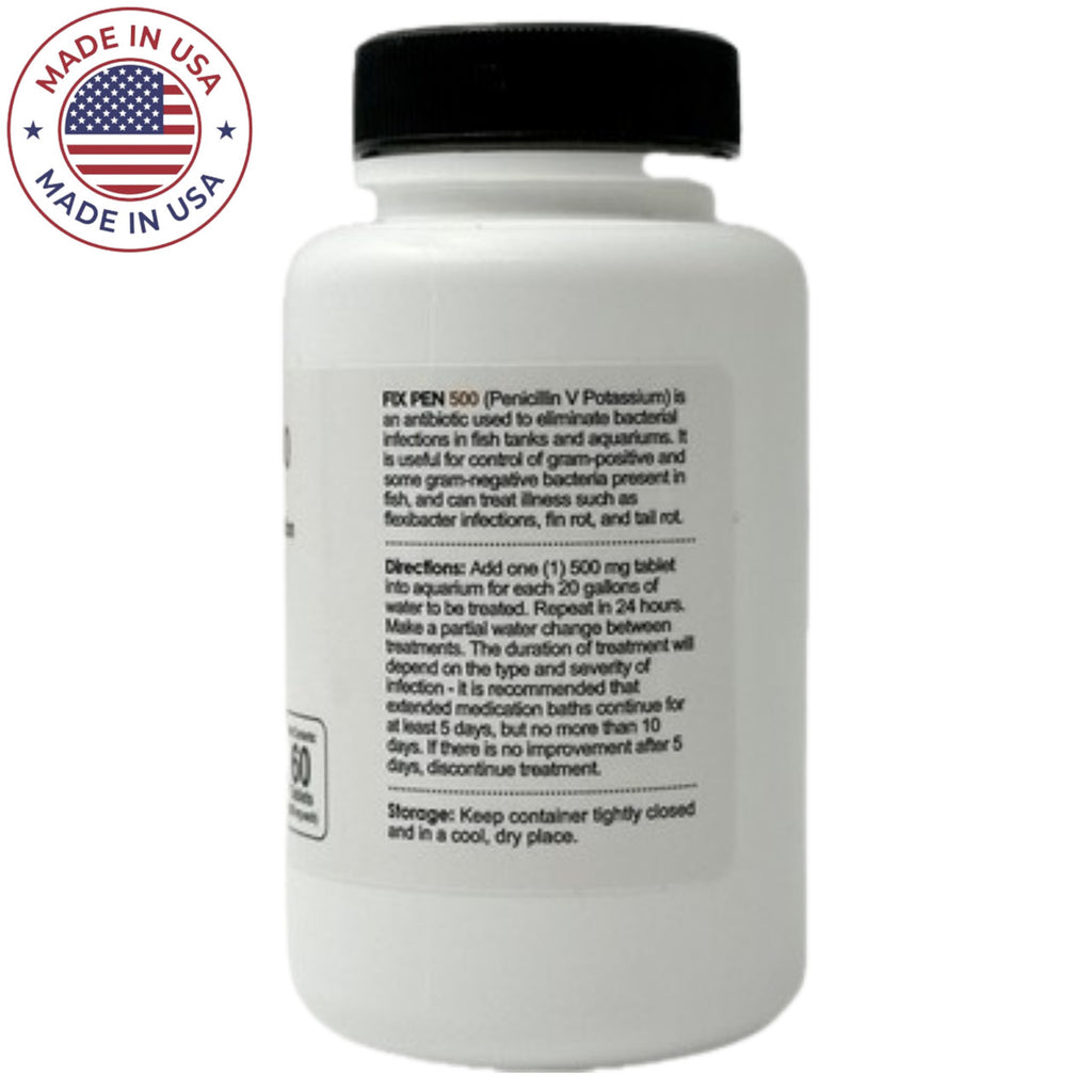 Fish Pen 500mg - Fish Penicillin 60 Tablets