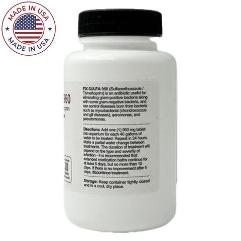 Fish Sulfa 960 30 Tablets