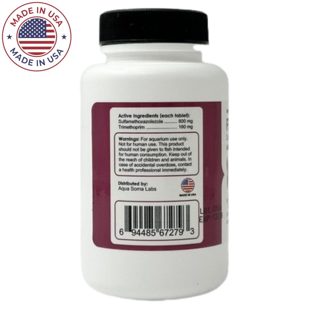 Fish Sulfa - Sulfamethoxazole 800mg Trimethoprim 160mg 30 Tablets | eFishAntibiotics